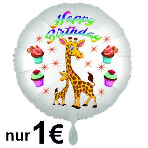 1-Euro-Ballon-Happy-Birthday-Giraffen-Geschenk-zum-Geburtstag