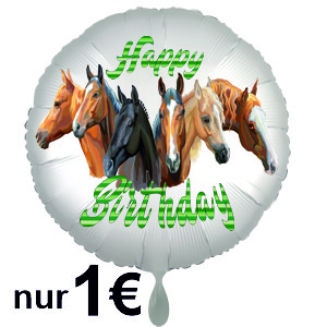 1-Euro-Ballon-Happy-Birthday-Pferde-Geschenk-zum-Geburtstag