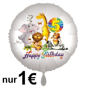 1-Euro-Ballon-Zootiere-Geschenk-zum-5.-Geburtstag